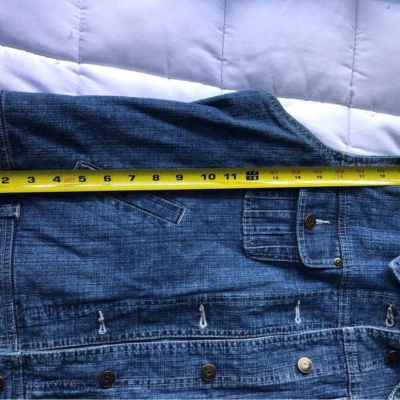 Classy denim vest by Relativity - Picture 8 of 9